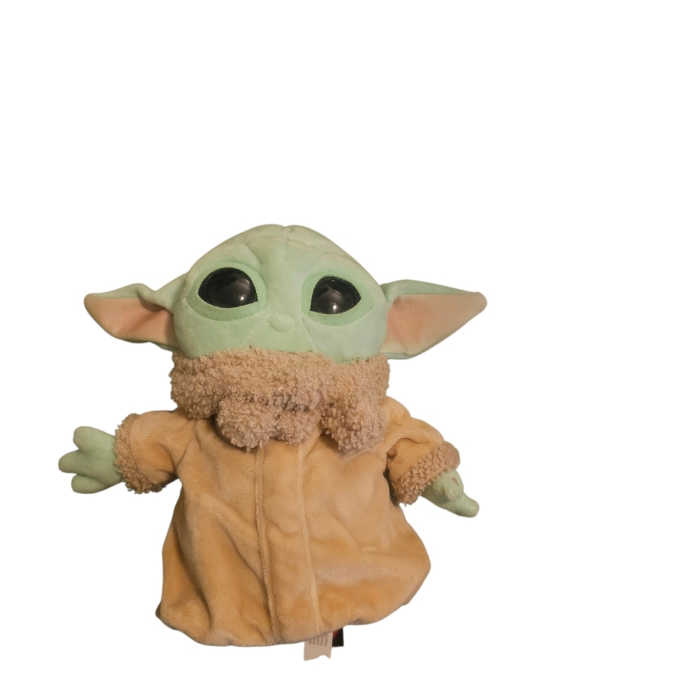 A 2 Pieces Star War Green and Tan Plush Toy Set Mattel - Picture 7 of 9